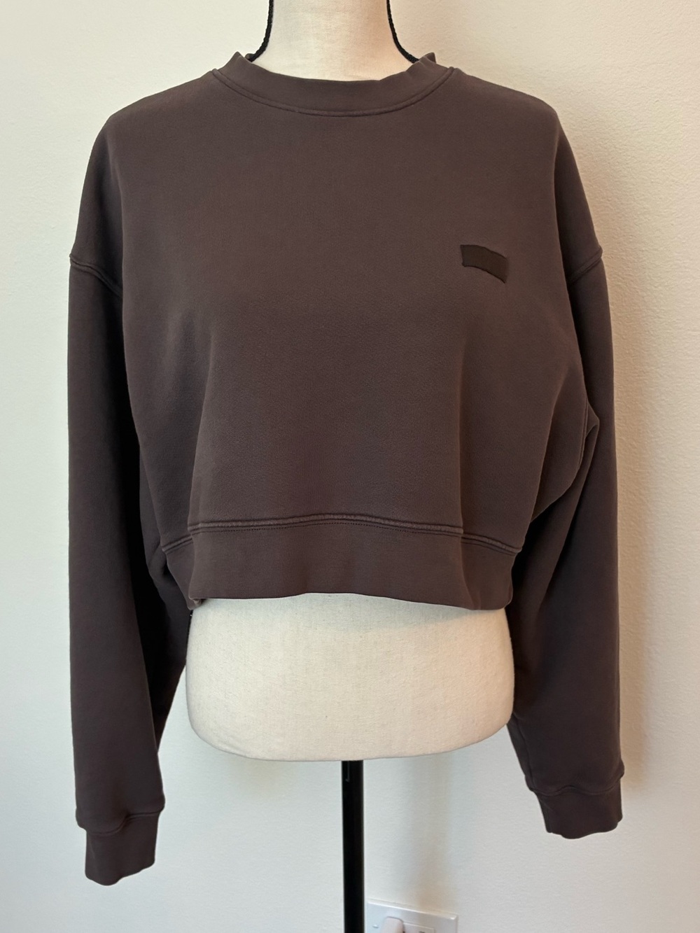 SET ACTIVE Cropped Oversized Sweatshirt